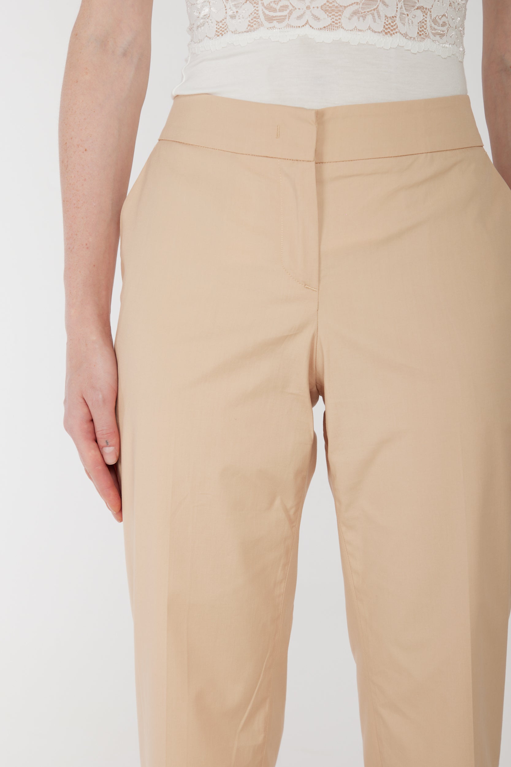 TWINSET Beige Chinohose