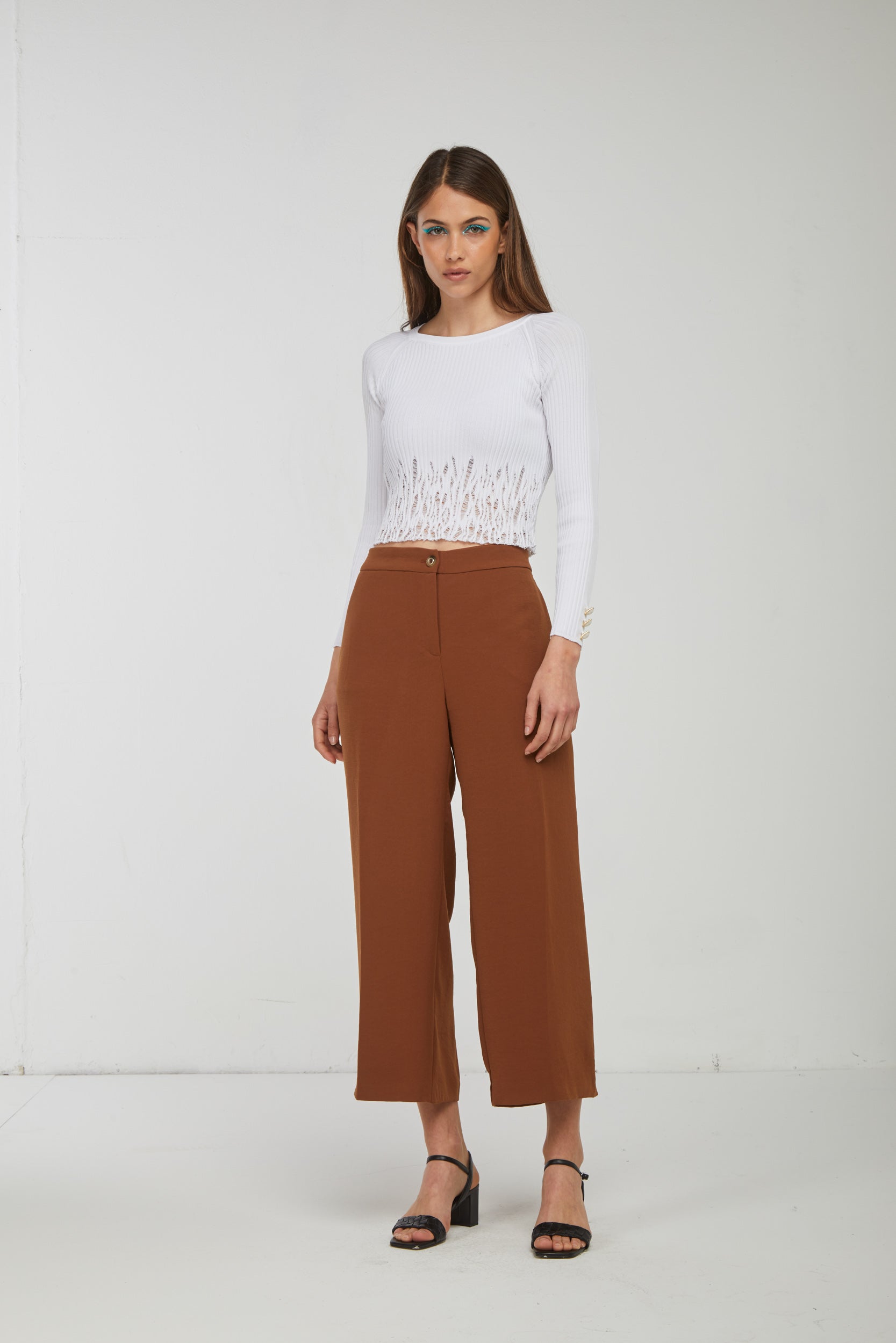 PINKO Palazzo Walnusshose