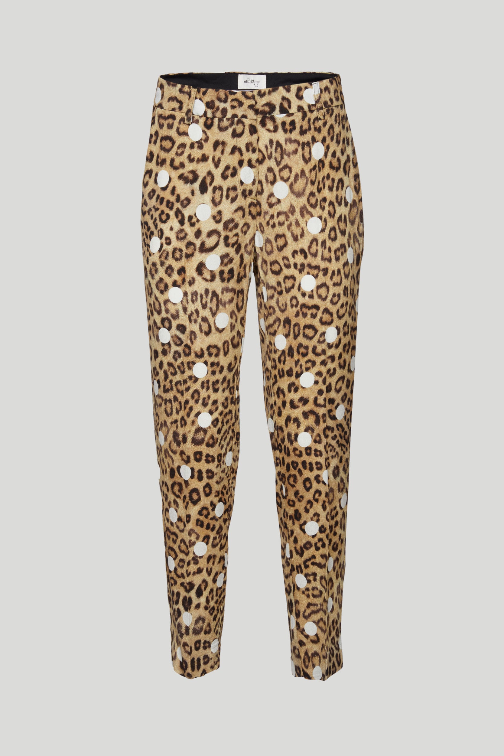 OTTOD'AME Zigaretten-Leopardenhose