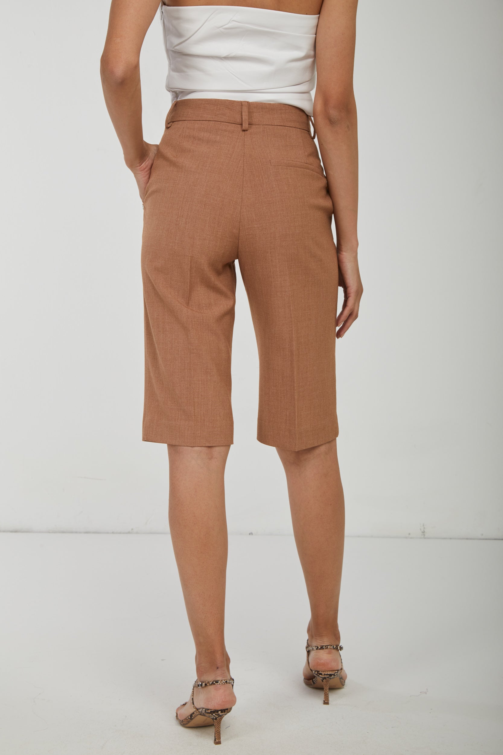 OTTOD'AME Bermuda Classic Walnuss