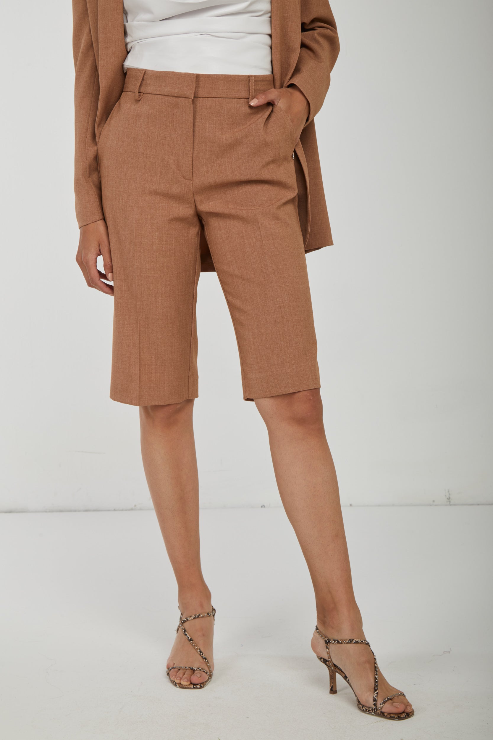 OTTOD'AME Bermuda Classic Walnuss