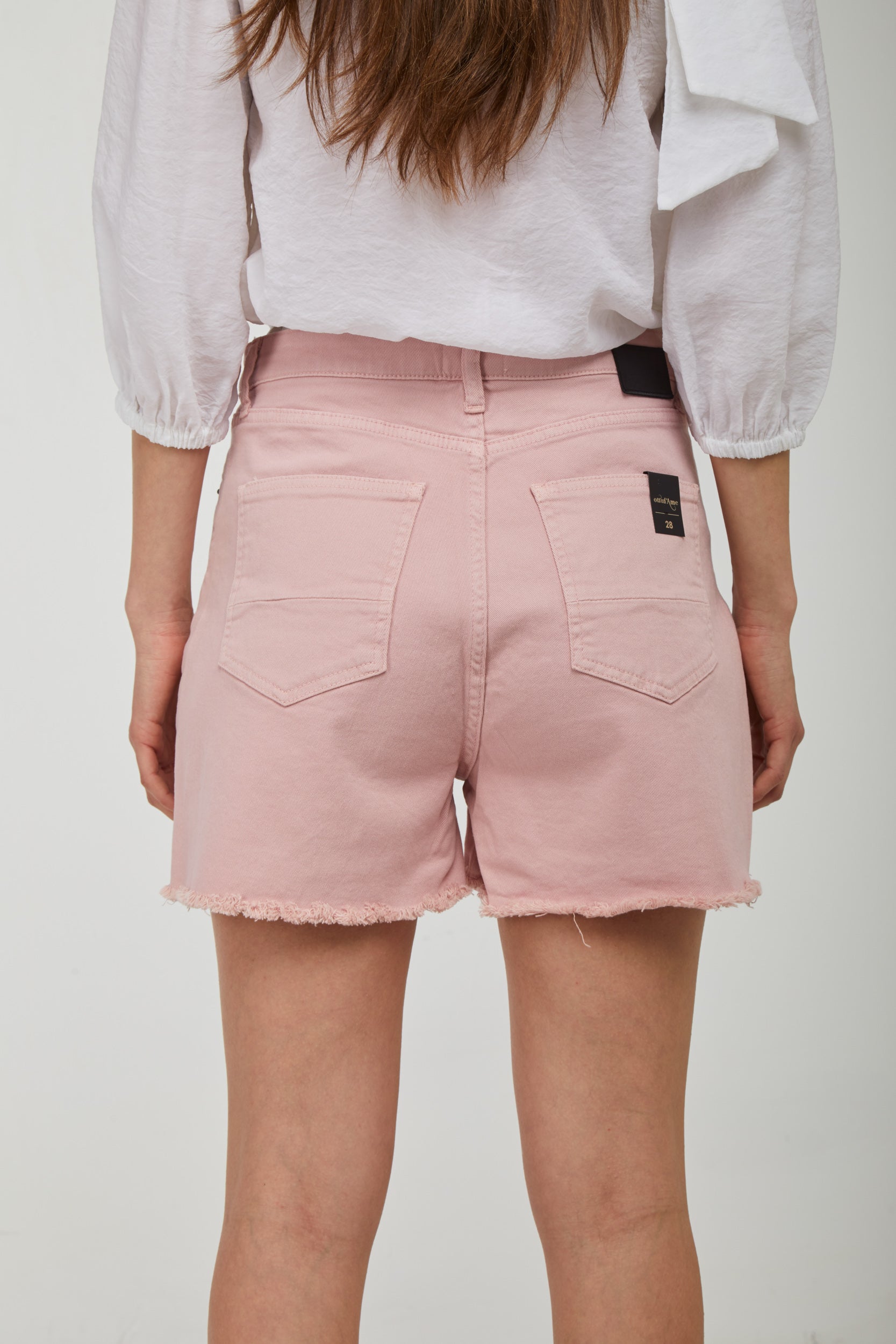 OTTOD'AME Shorts in Denim Rose