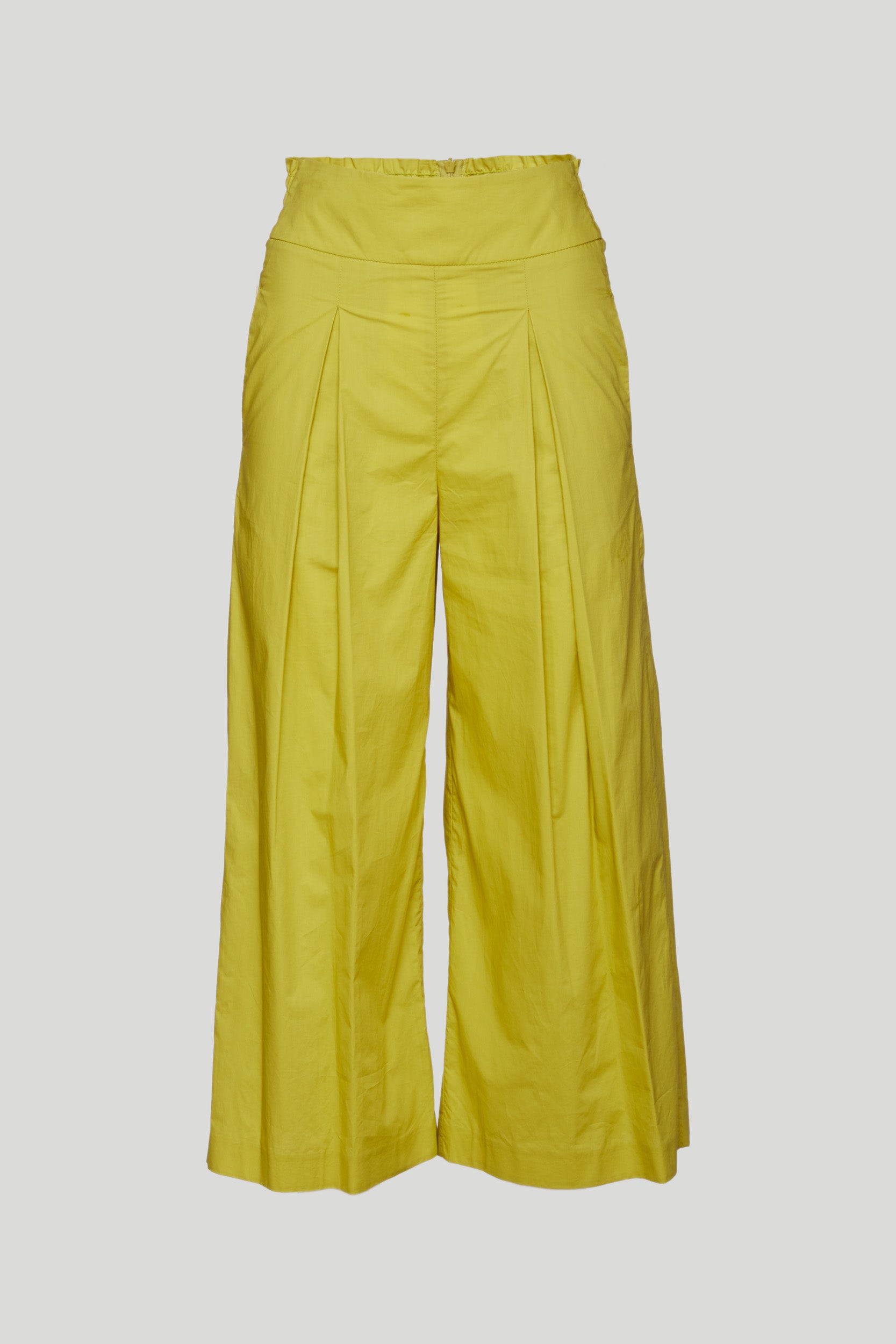 PINKO Senffarbene Wadenhose