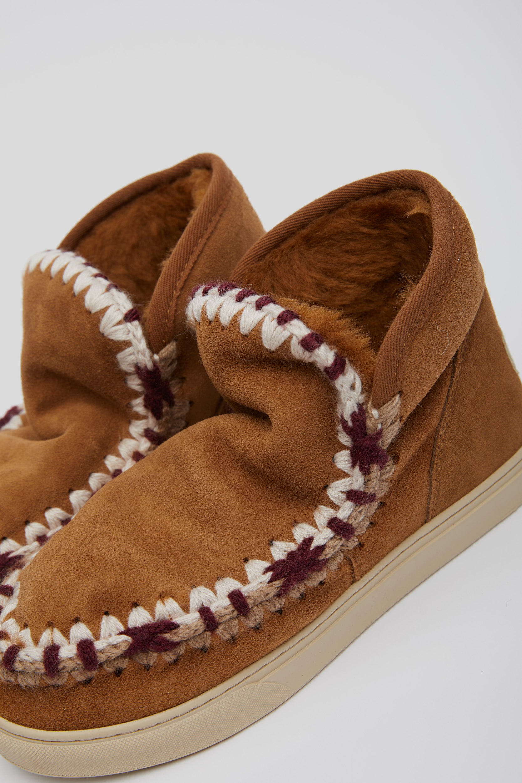 Mou "Eskimo Sneaker Überstich" Cognac