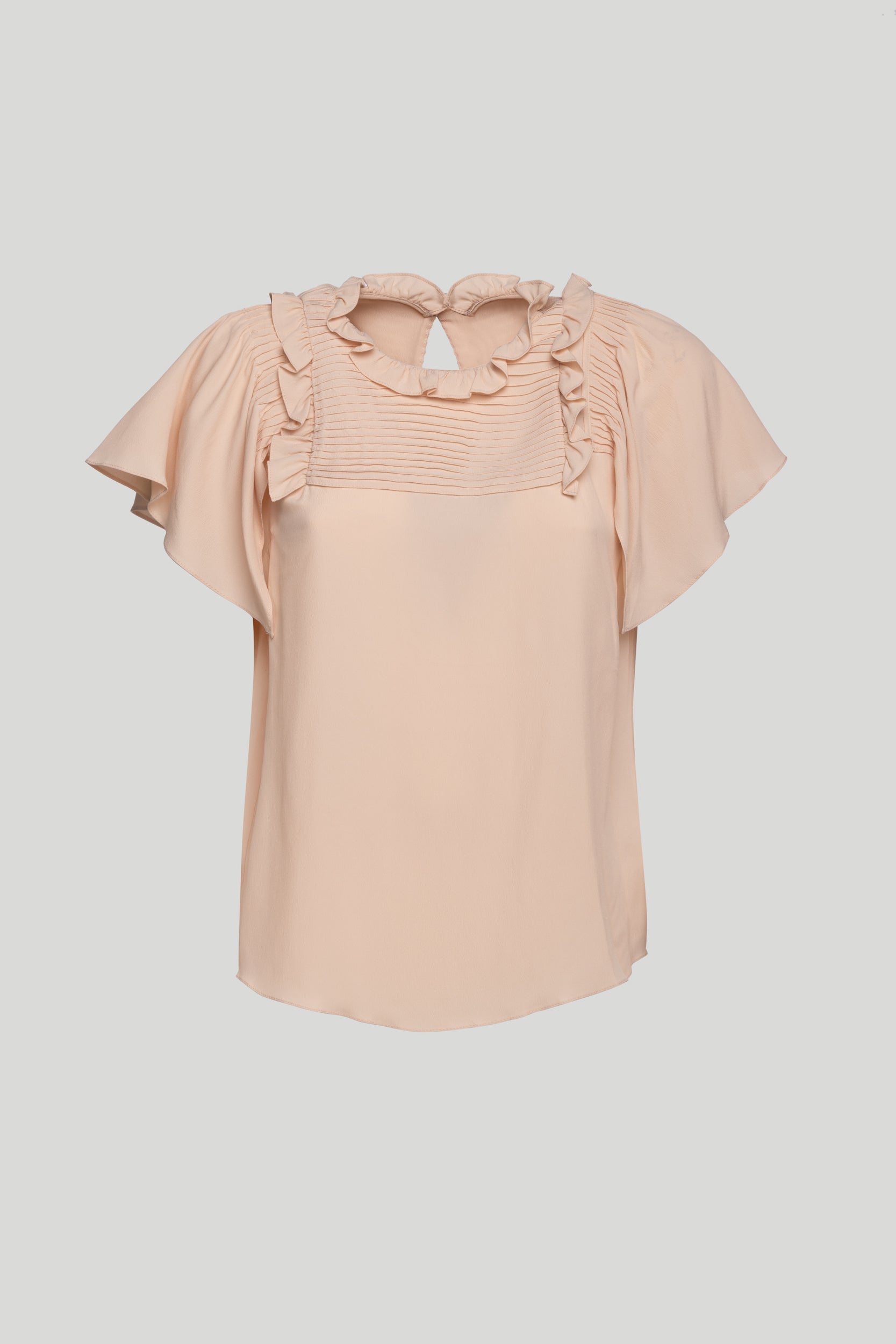 TWINSET Chiffonbluse in Rose