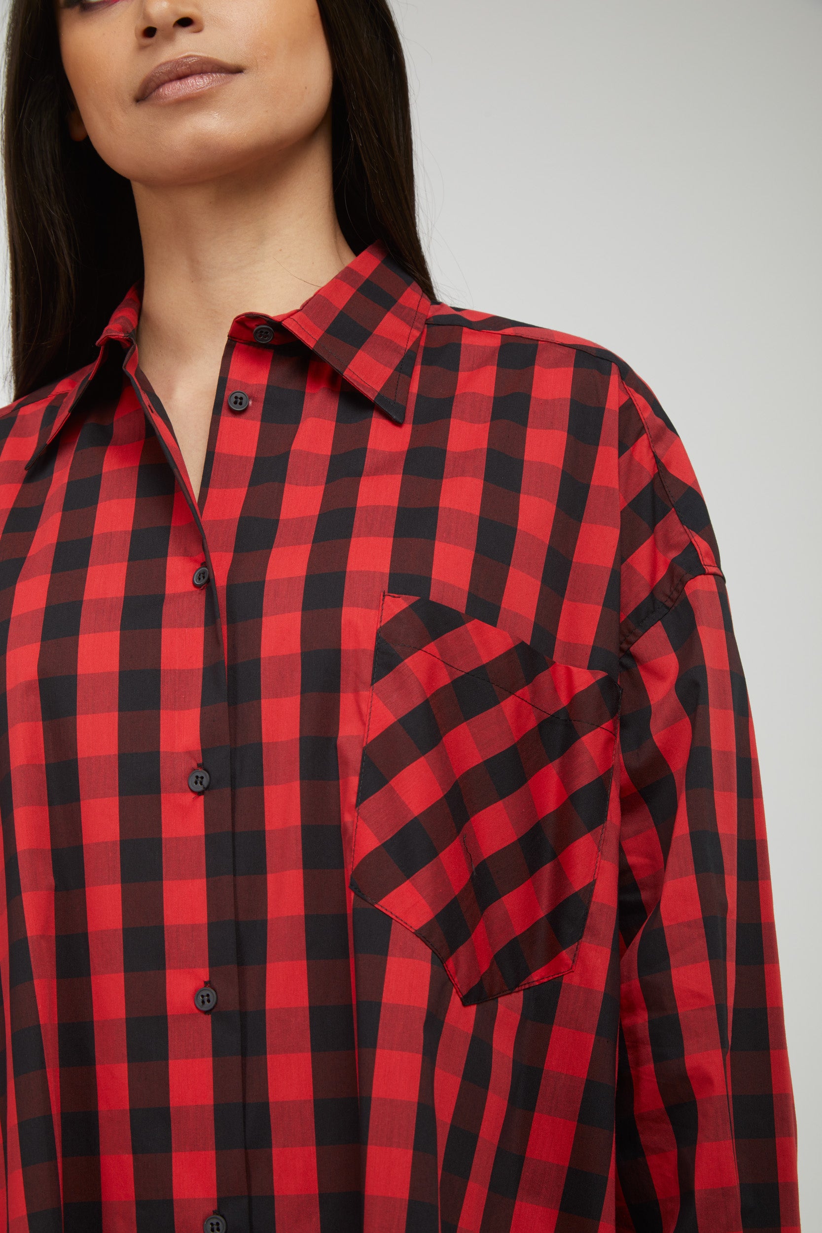 OTTOD'AME Kariertes Hemdkleid