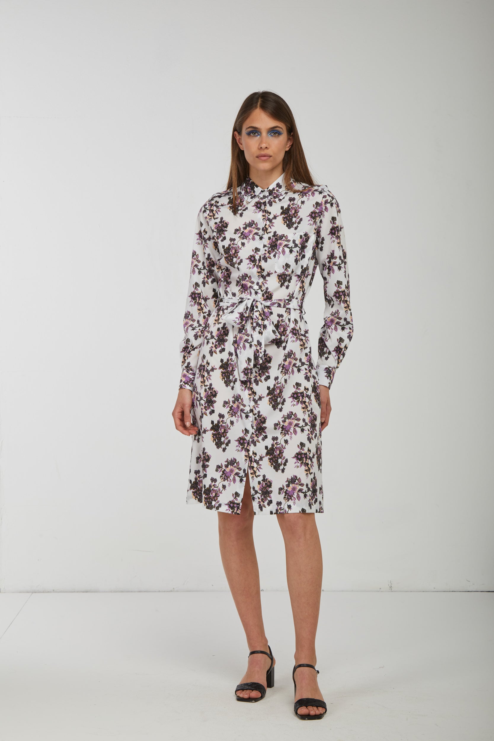 Geblümtes Hemdkleid von PINKO