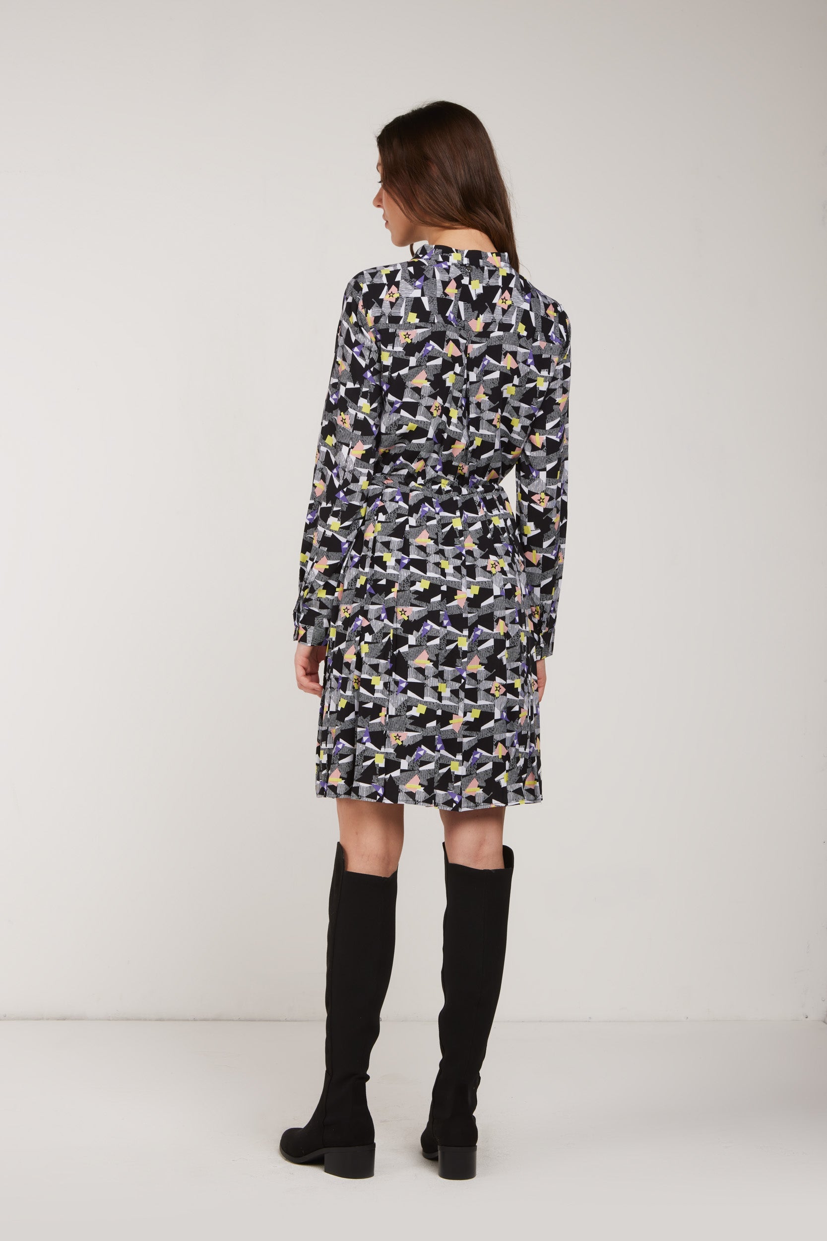 LIU-JO Geometrisches Hemdkleid