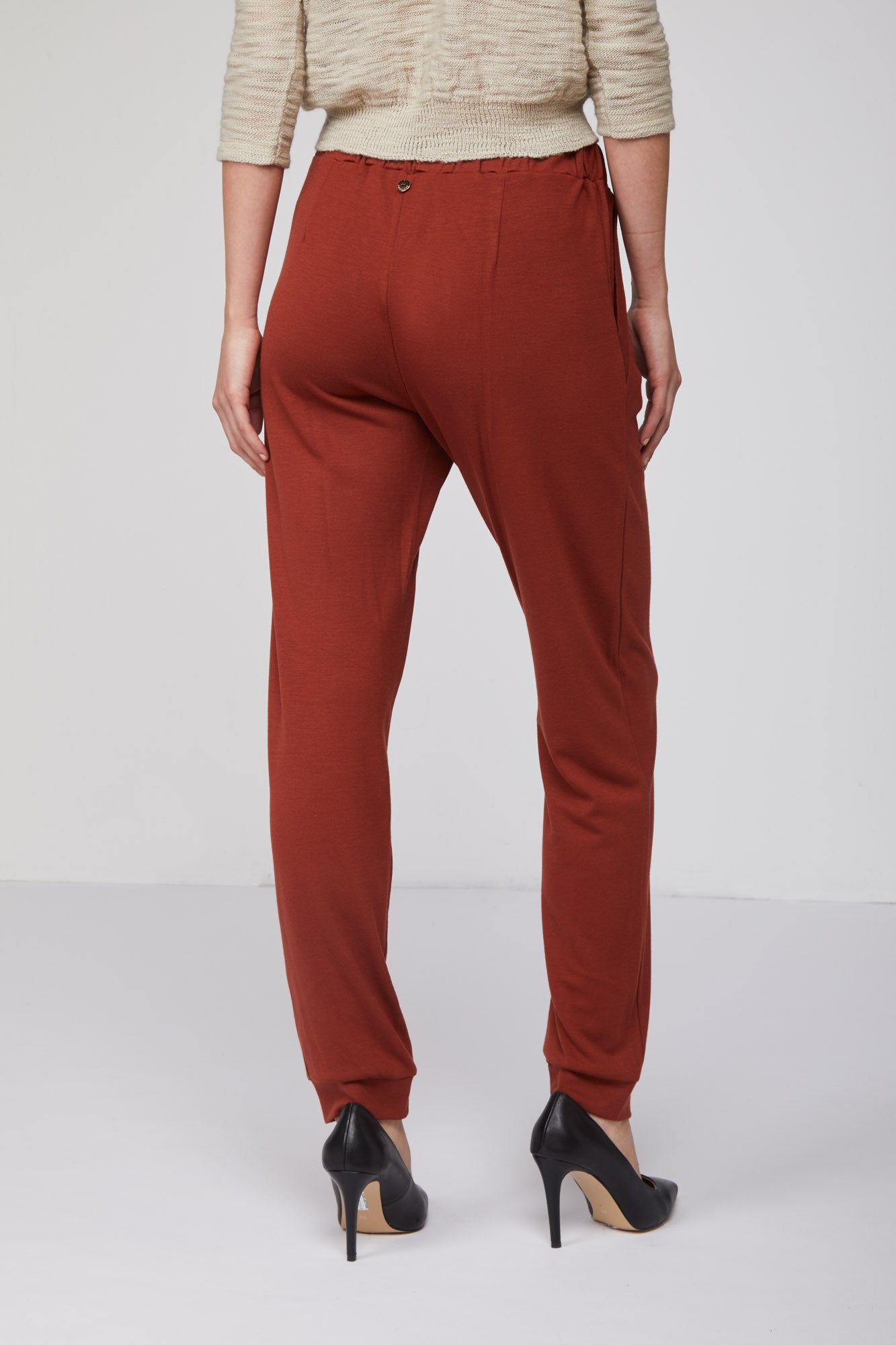 TWINSET Braun Joggerhose