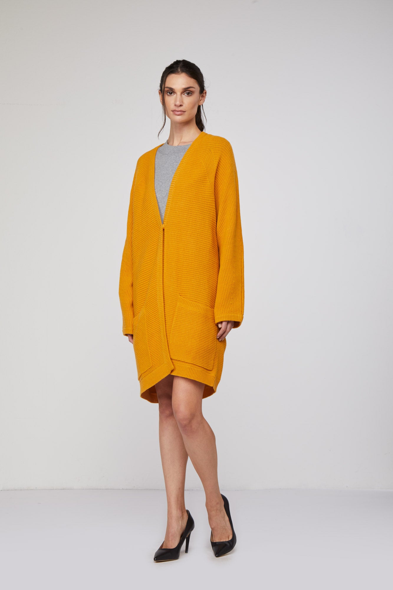 TWINSET Strickjacke Oversize Senape