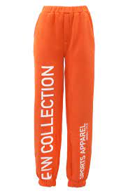 KENDALL UND KYLIE Orange Jerseyhose