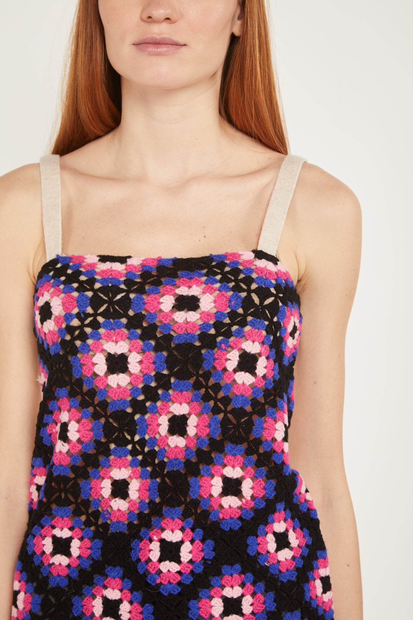 PRINCESSE LODO Top Crochet Fantasia Mehrfarbig