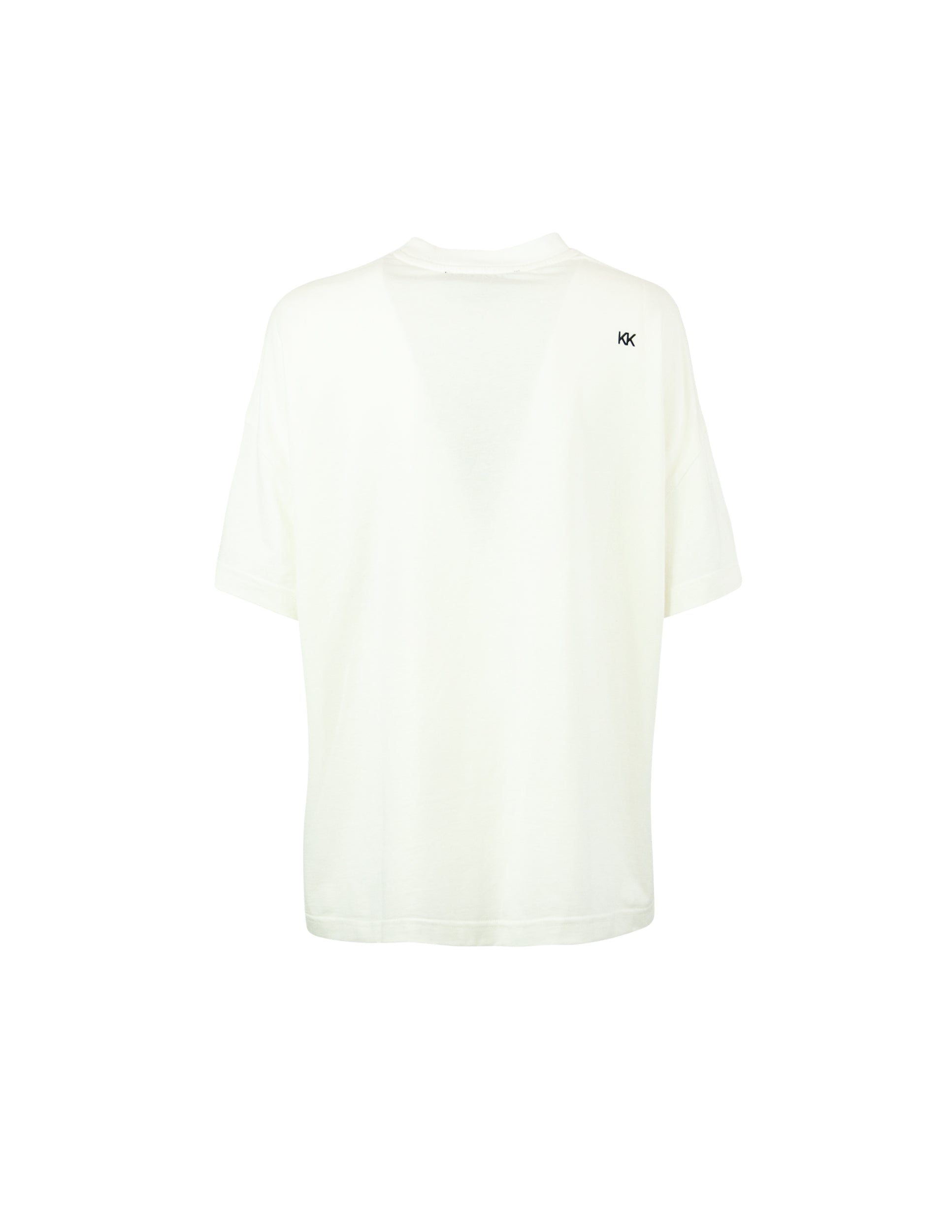 KENDALL UND KYLIE Weiße T-Shirt mit Schriftzug