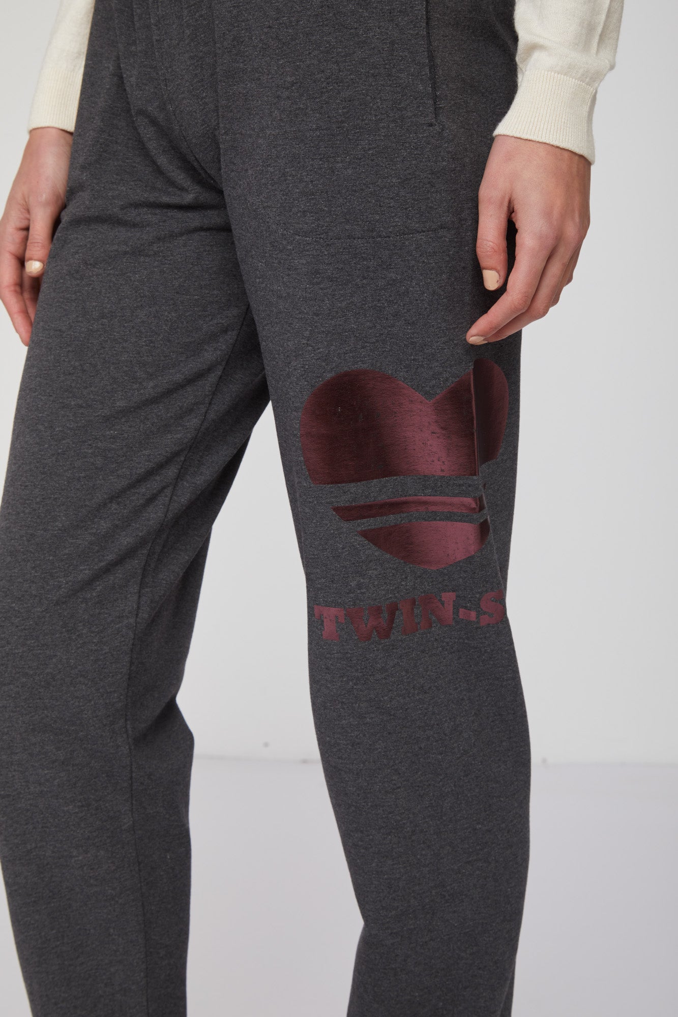TWINSET Herz-Jogginghose