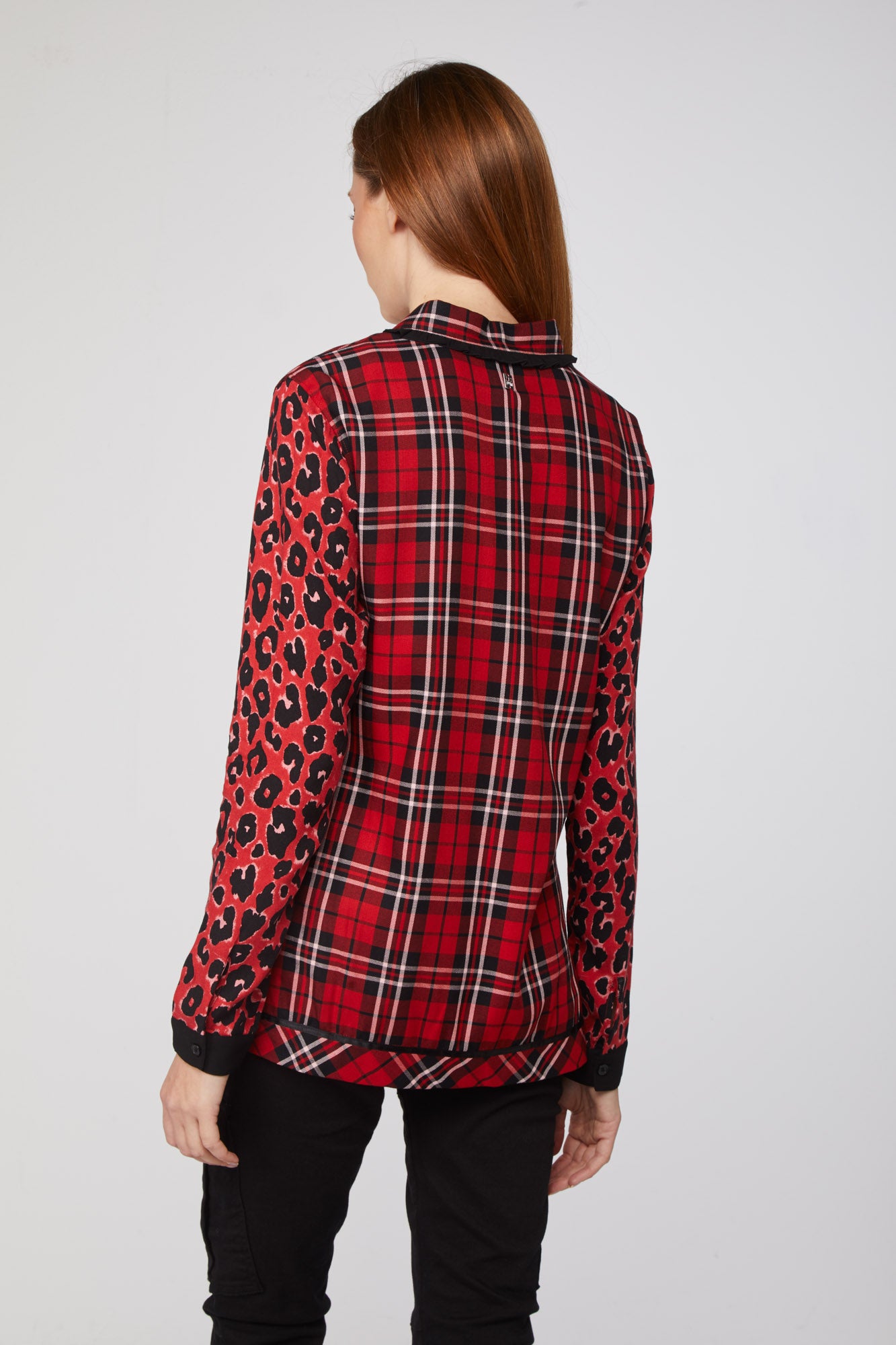 TWINSET Mix & Match Rote Hemd