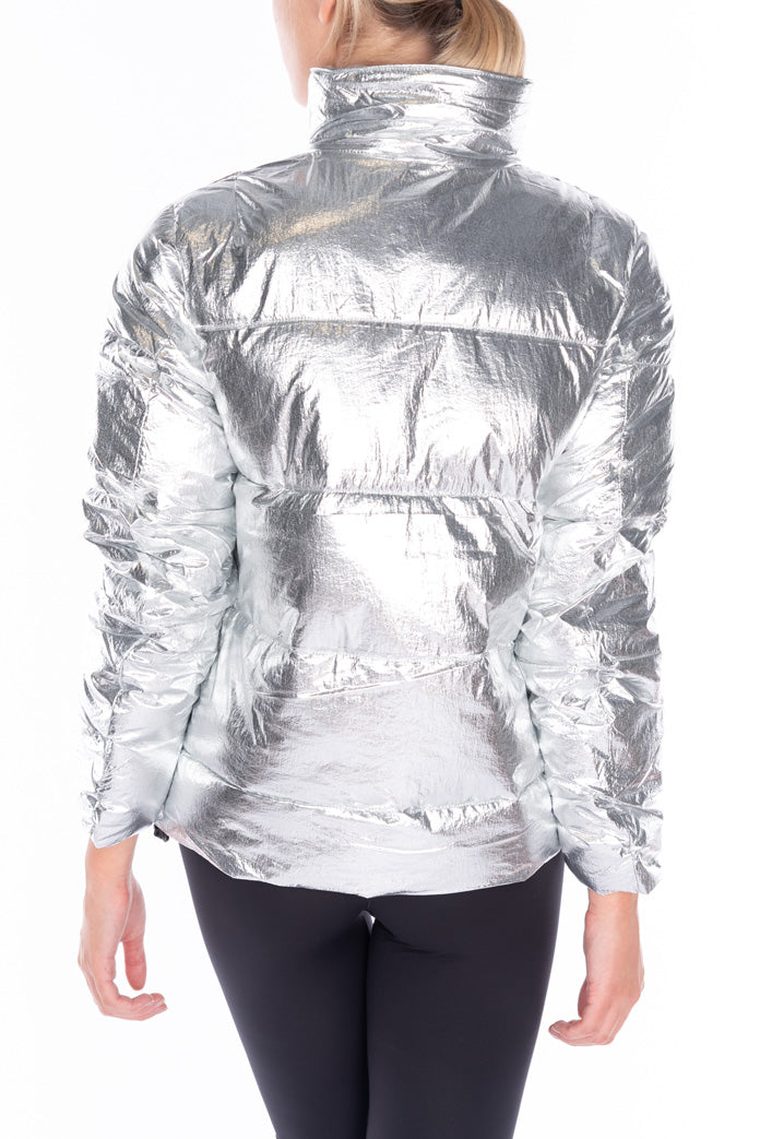 Canadian Mauricie Metallic Platinum Jacke