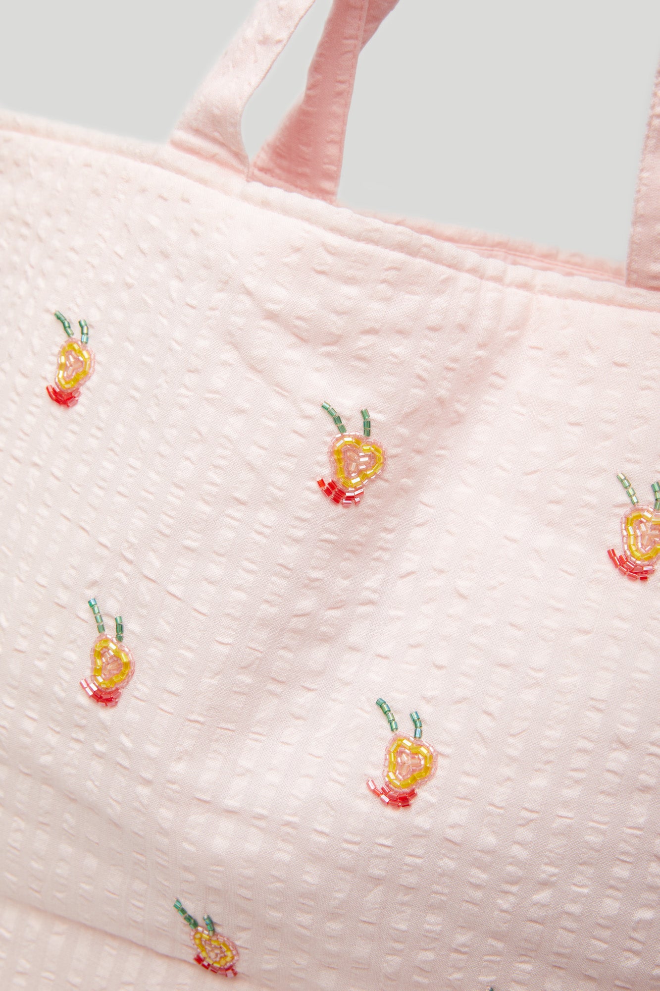 HVISK Rose Dale Tasche mit Stickerei