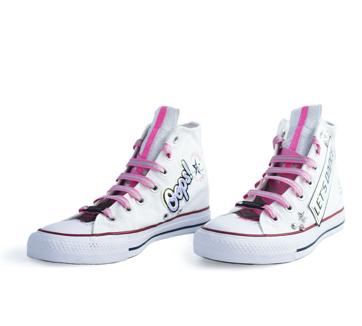 SEDDY'S Converse Follow Me Weiße Personalisiert