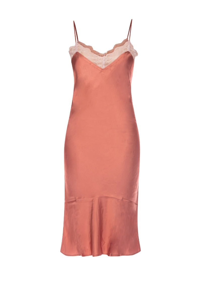 Love Stories Rostfarbener Petticoat