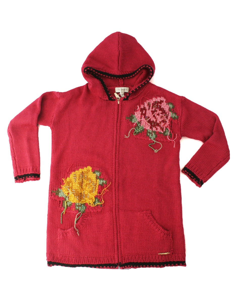 Twinset Girl
Maxi-Cardigan aus Misto Lana Twinset Girl