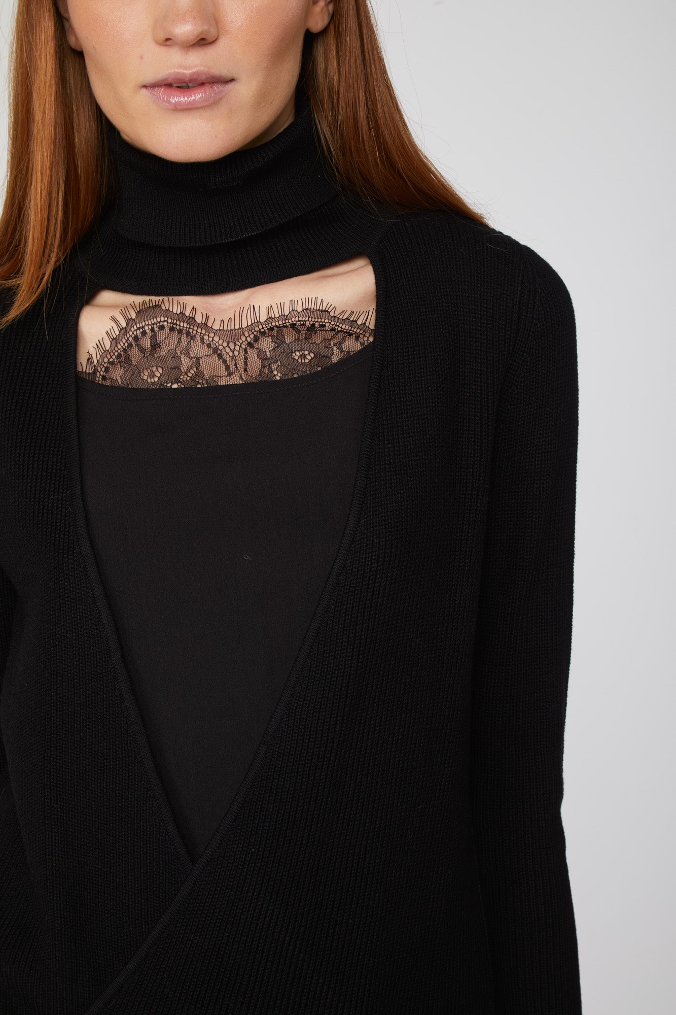 TWINSET Criss-Cross Wolf