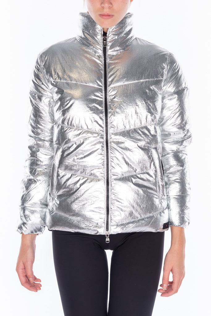 Canadian Mauricie Metallic Platinum Jacke