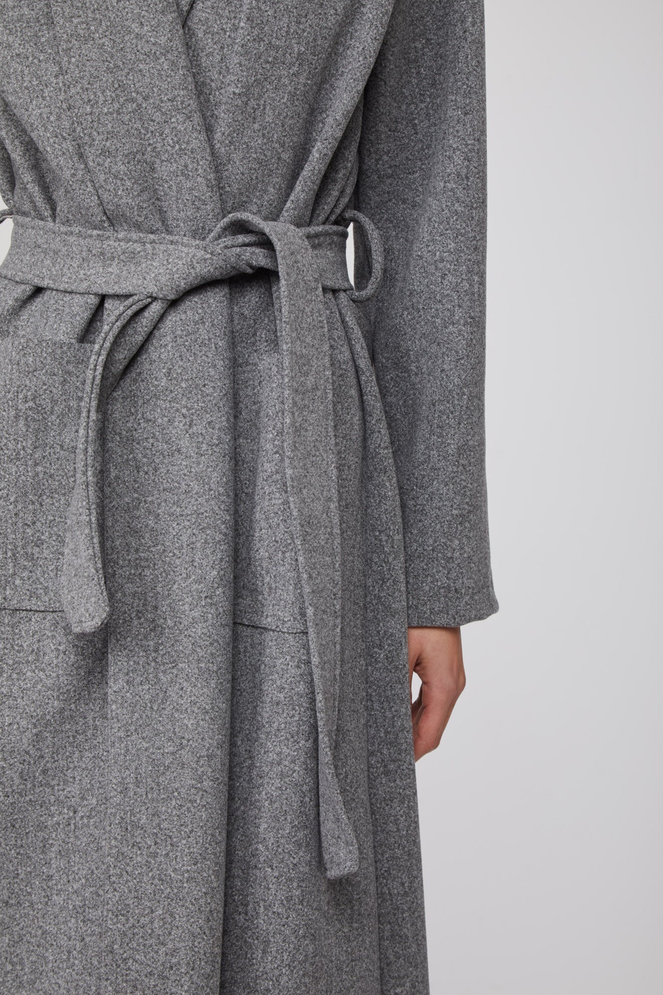 MANGANO Morgenmantel „Mara“ Grau
