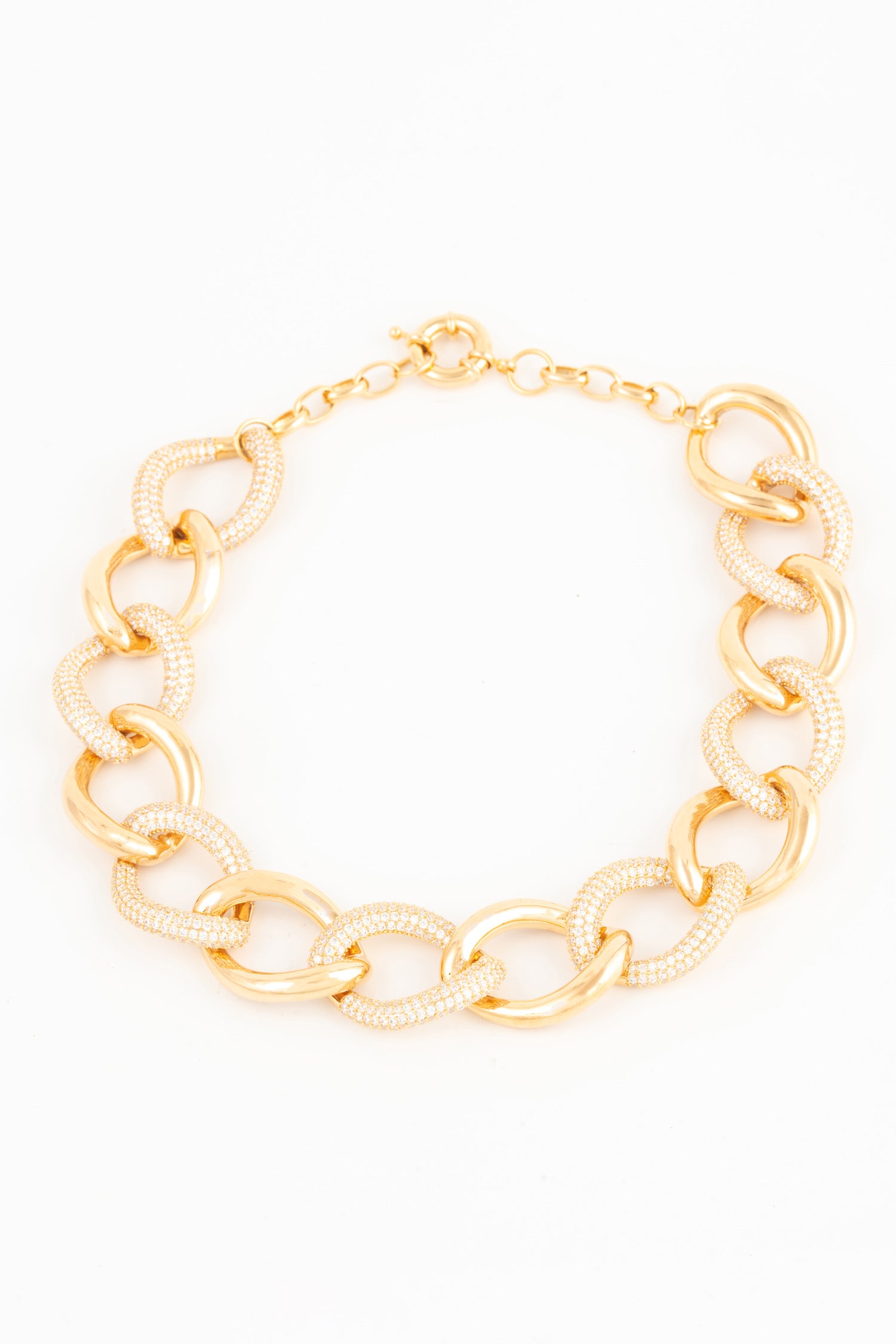 MELUSINA BIJOUX Halskette Catena Groumette Oro