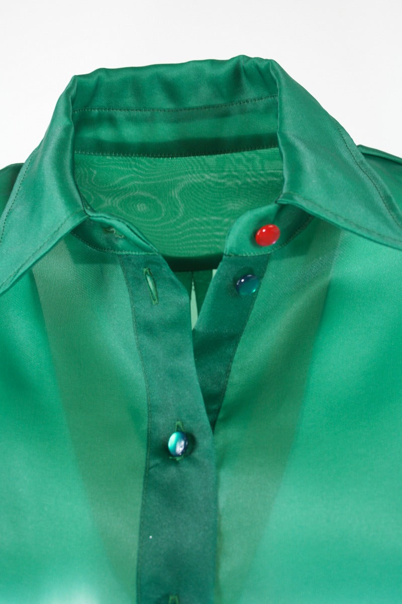 ULTRACHIC Hemd Tie-Dye Mehrfarbig