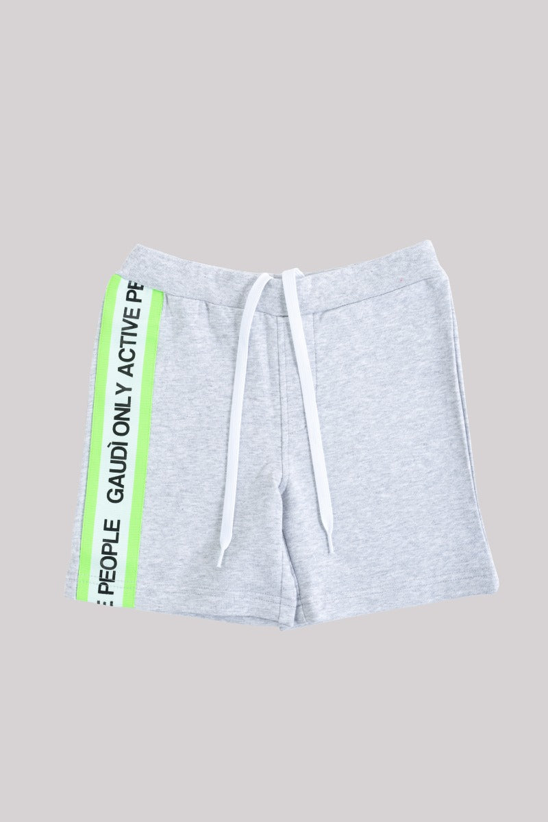 GAUD? KIDS Grau Sport-Bermudashorts