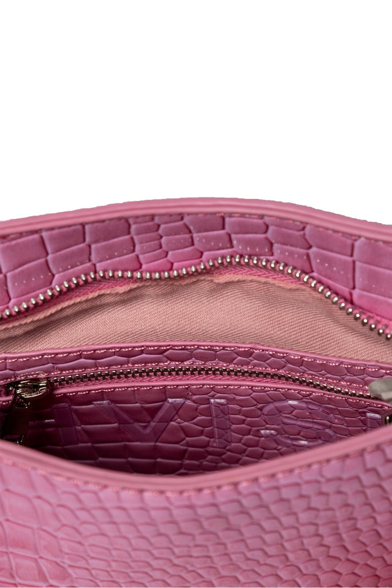 HVISK Amble Croco Lila Tasche