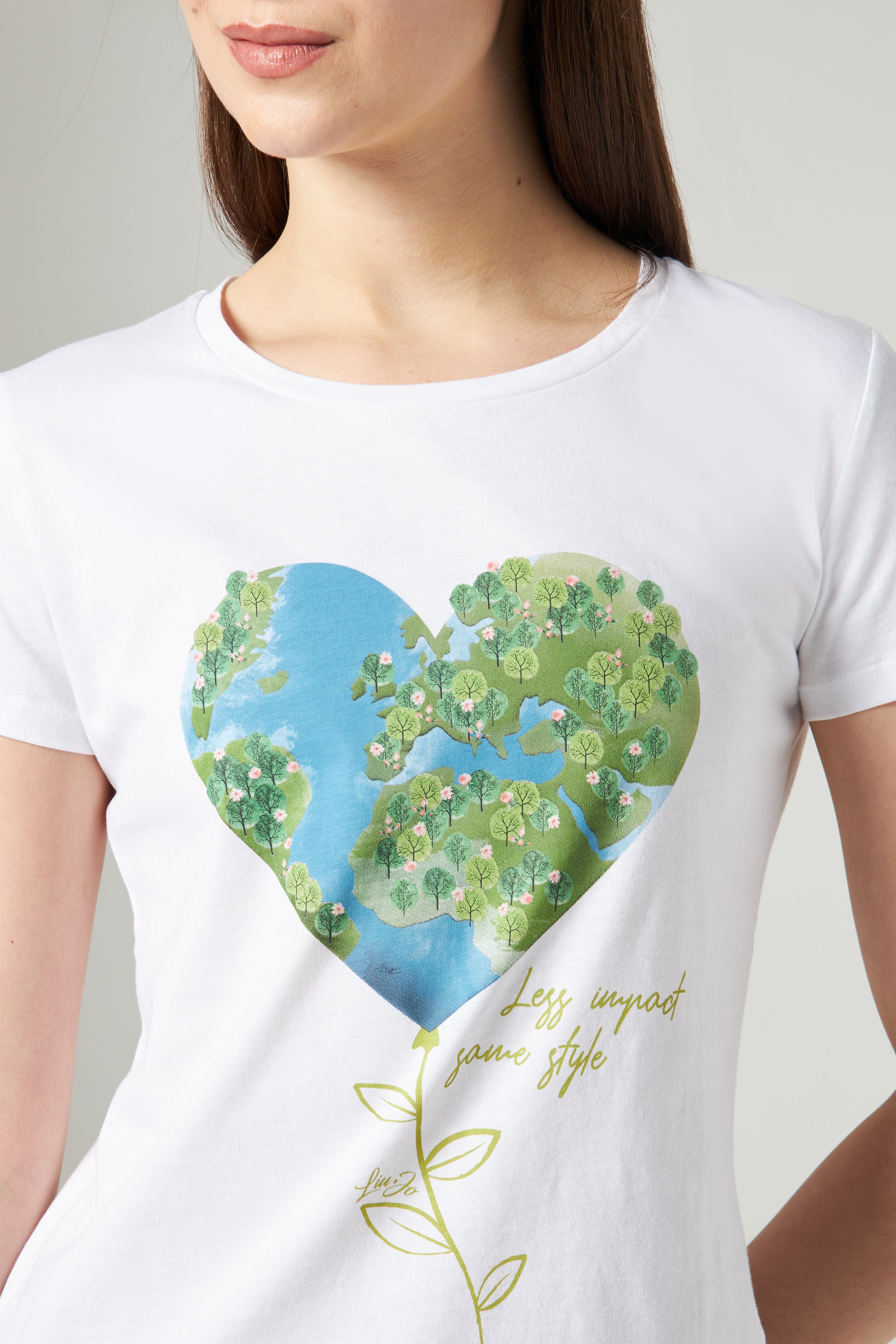 LIU JO T-Shirt mit Aufdruck