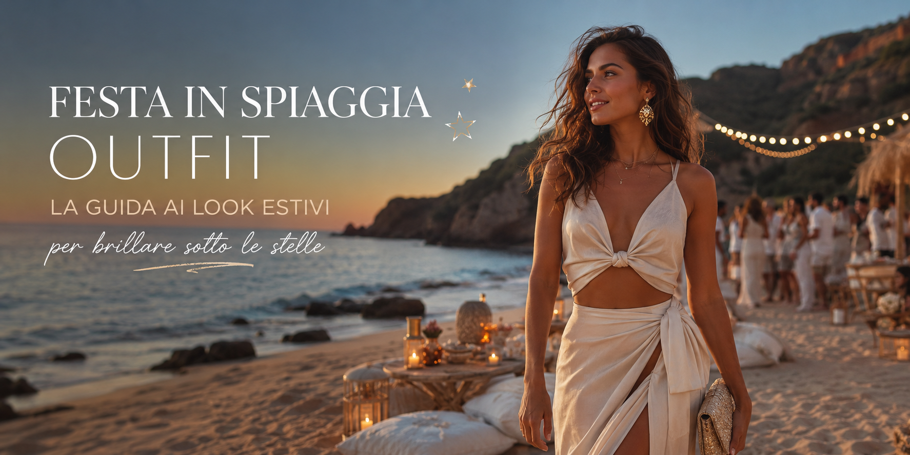 Festa in spiaggia outfit: come vestirsi per un beach party elegante | Loverlock