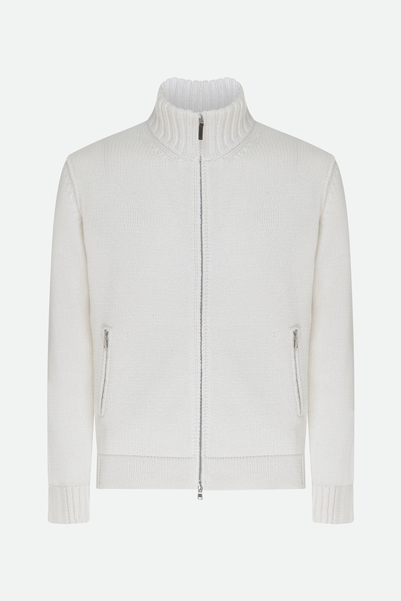 Kangra Cardigan in Lana Weiße