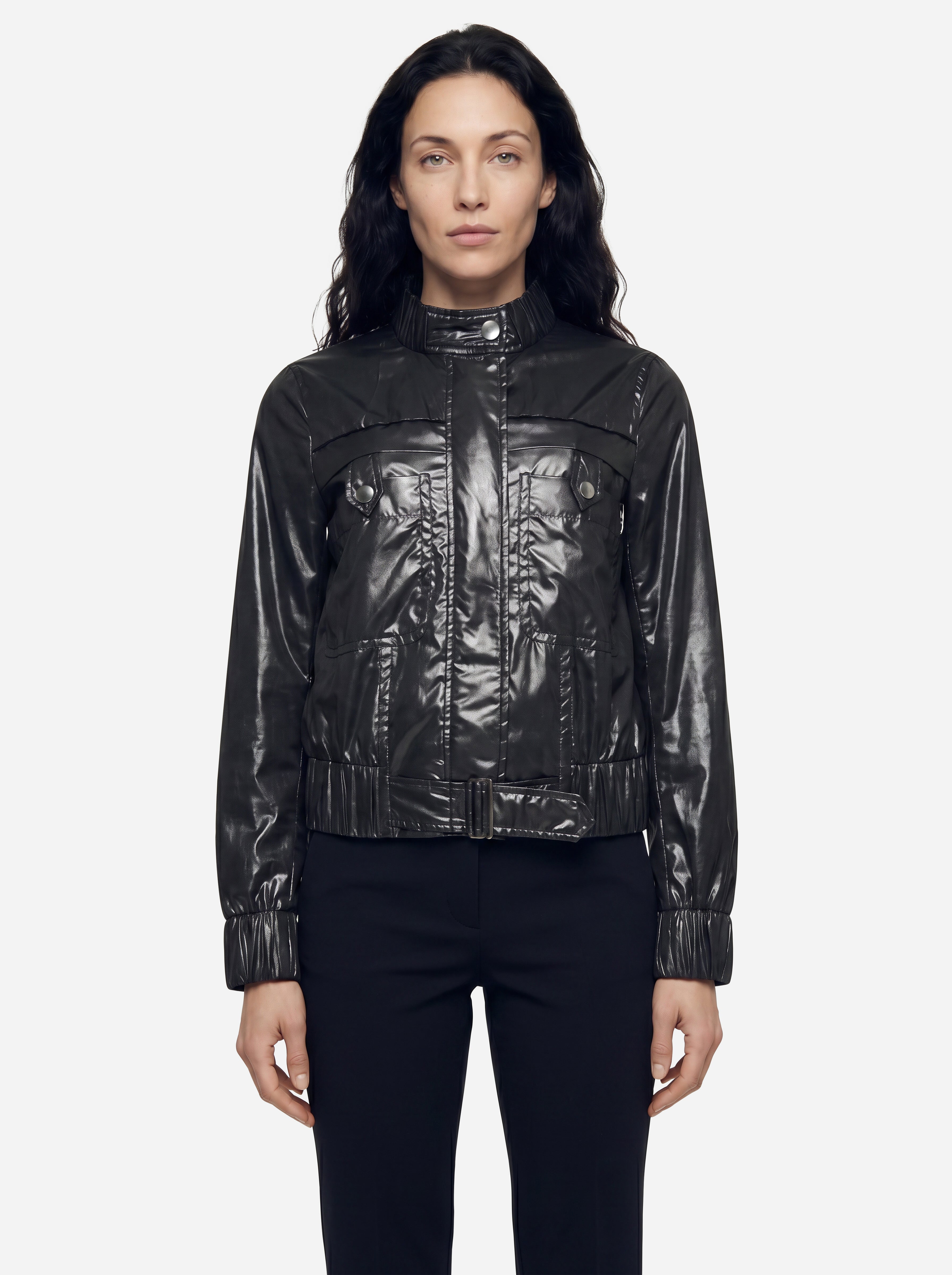 Sportmax Antrazit Jacke