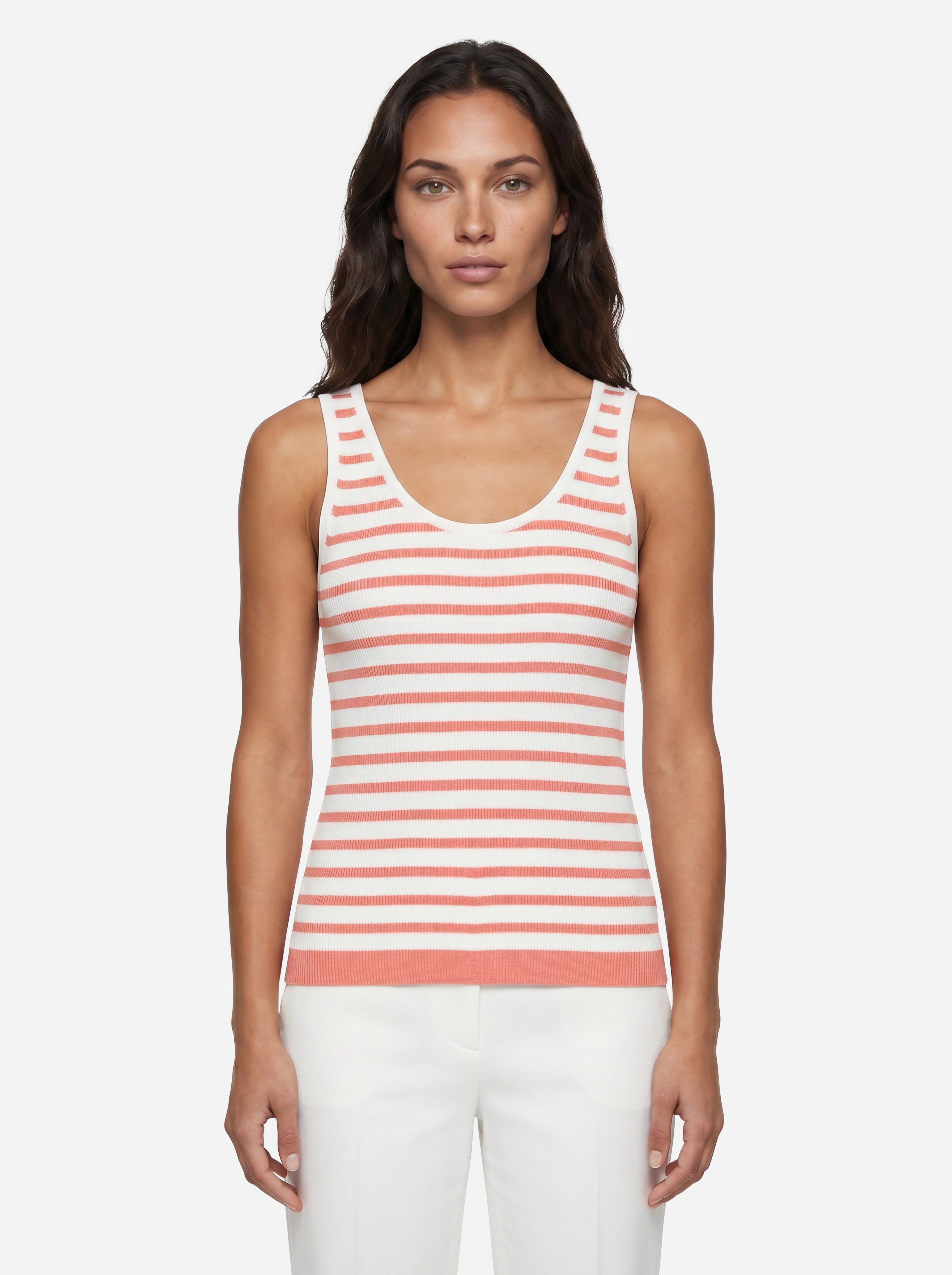 Max Mara Mehrfarbiger Streifen-Top