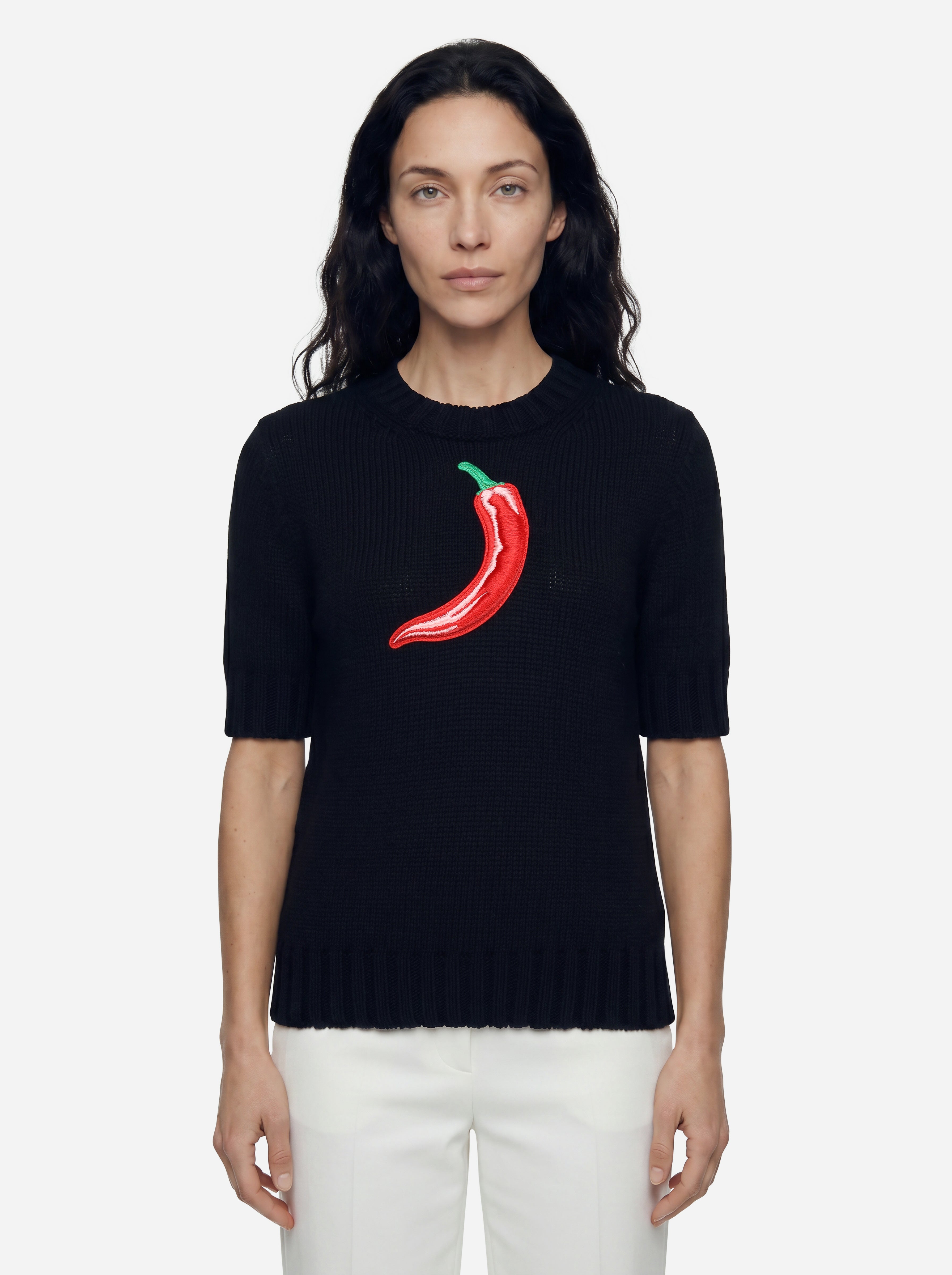 Sportmax T-Shirt Schwarz