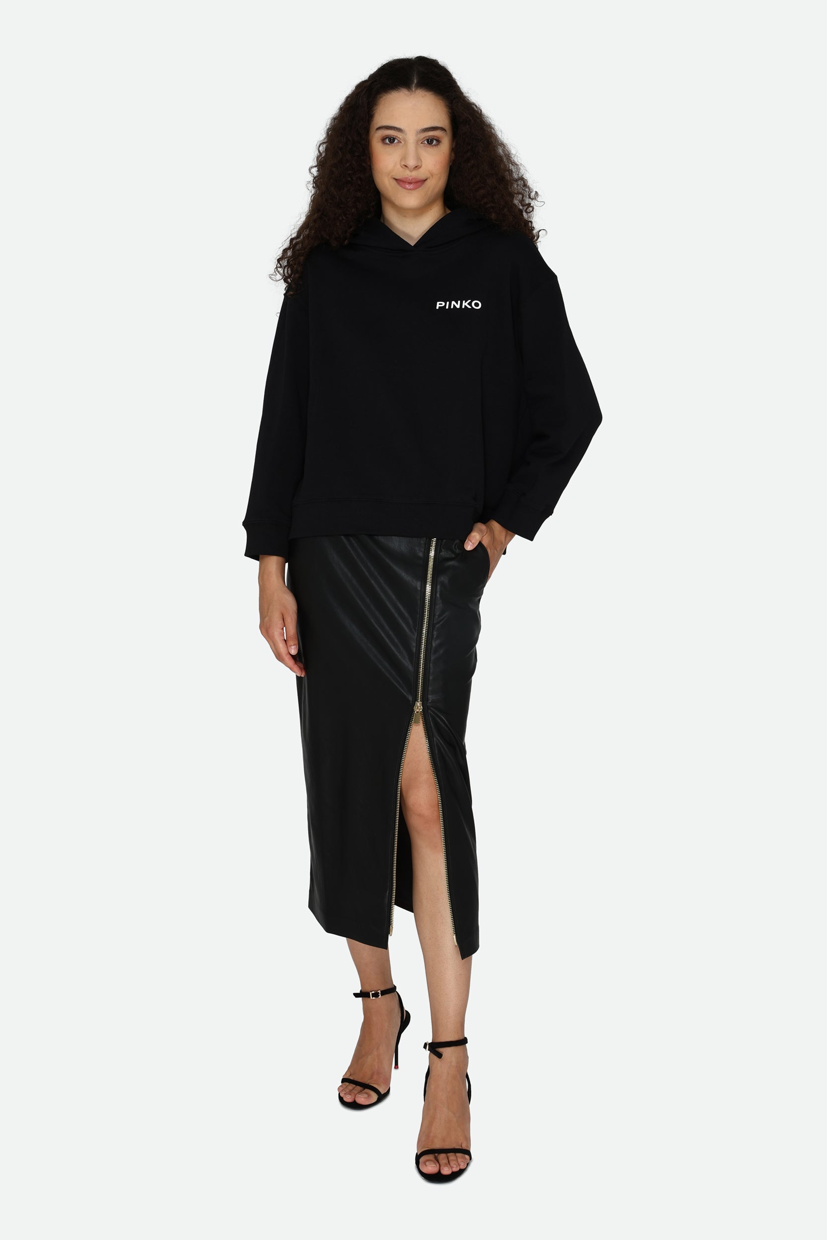 Pinko Schwarz Sweatshirt