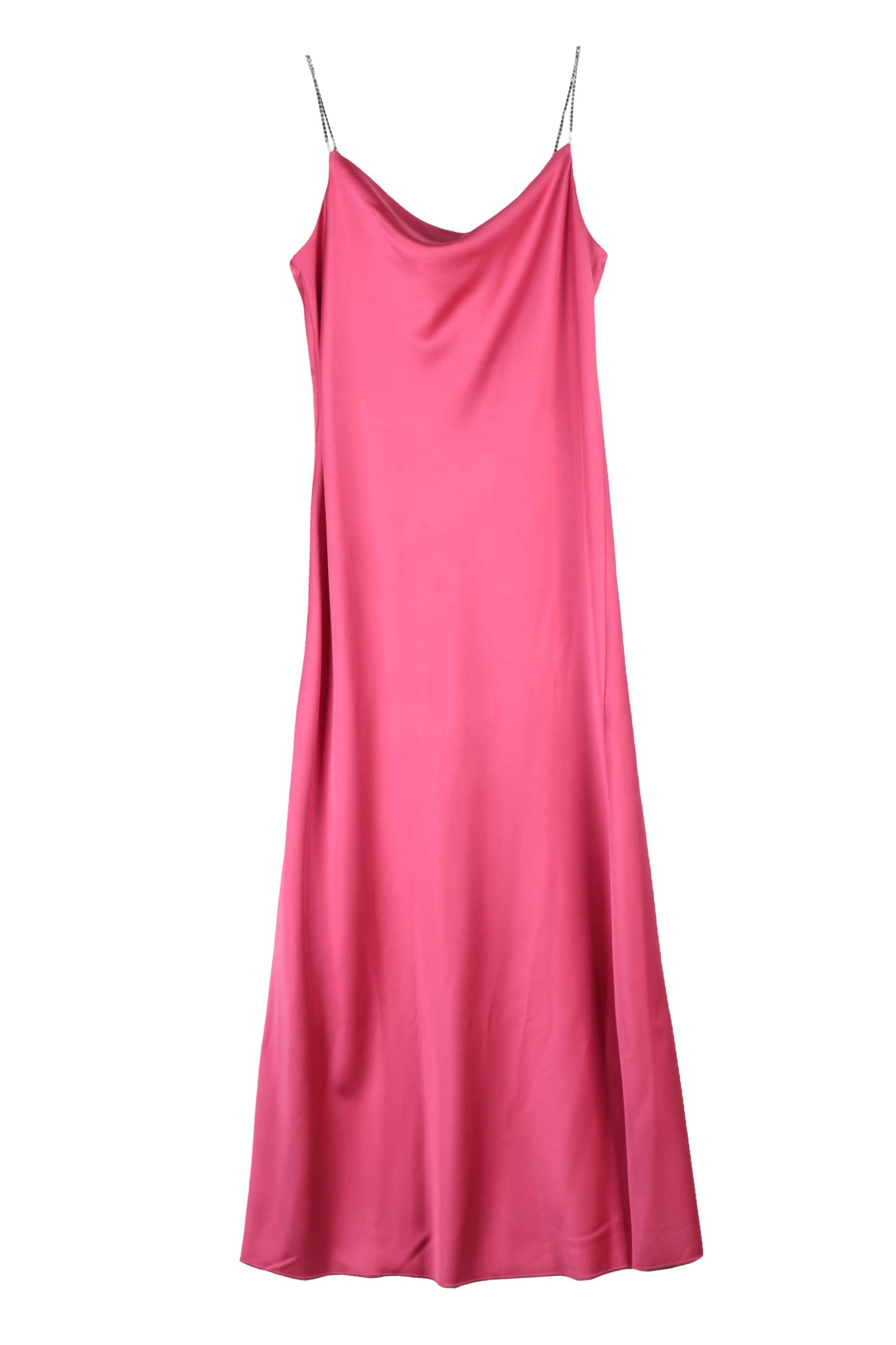 Markup Abito Lungo Rosa con Bretelle