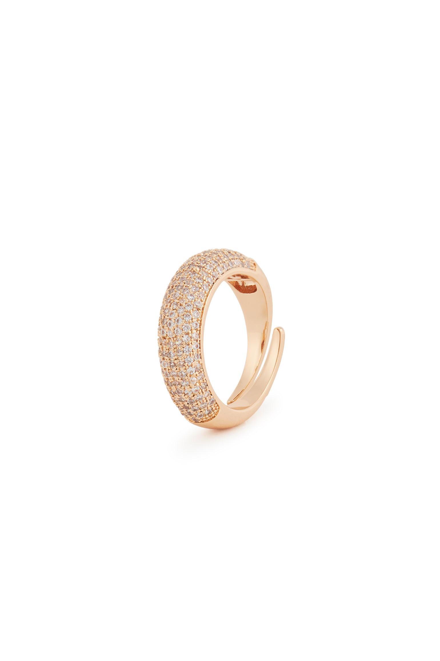 MELUSINA BIJOUX Goldring mit Zirkonen