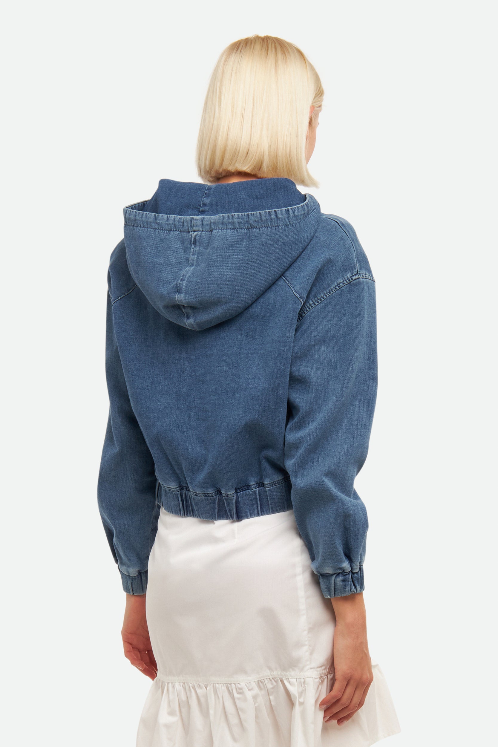 Blaues Jeans-Sweatshirt von Liu Jo