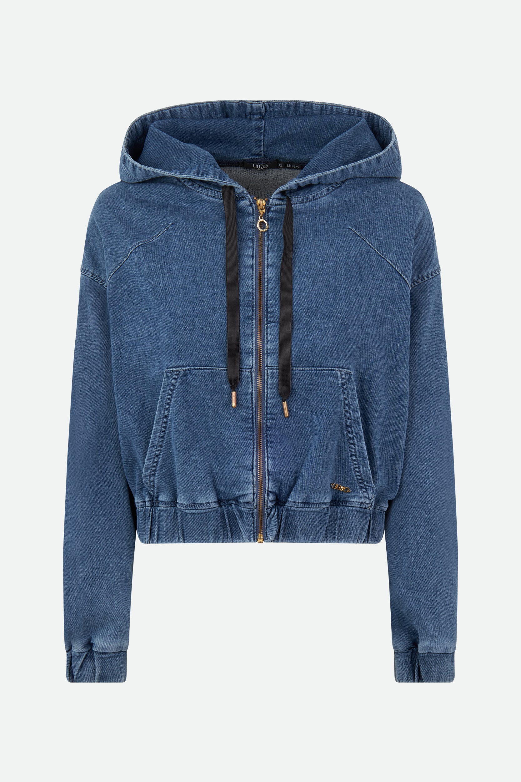 Blaues Jeans-Sweatshirt von Liu Jo