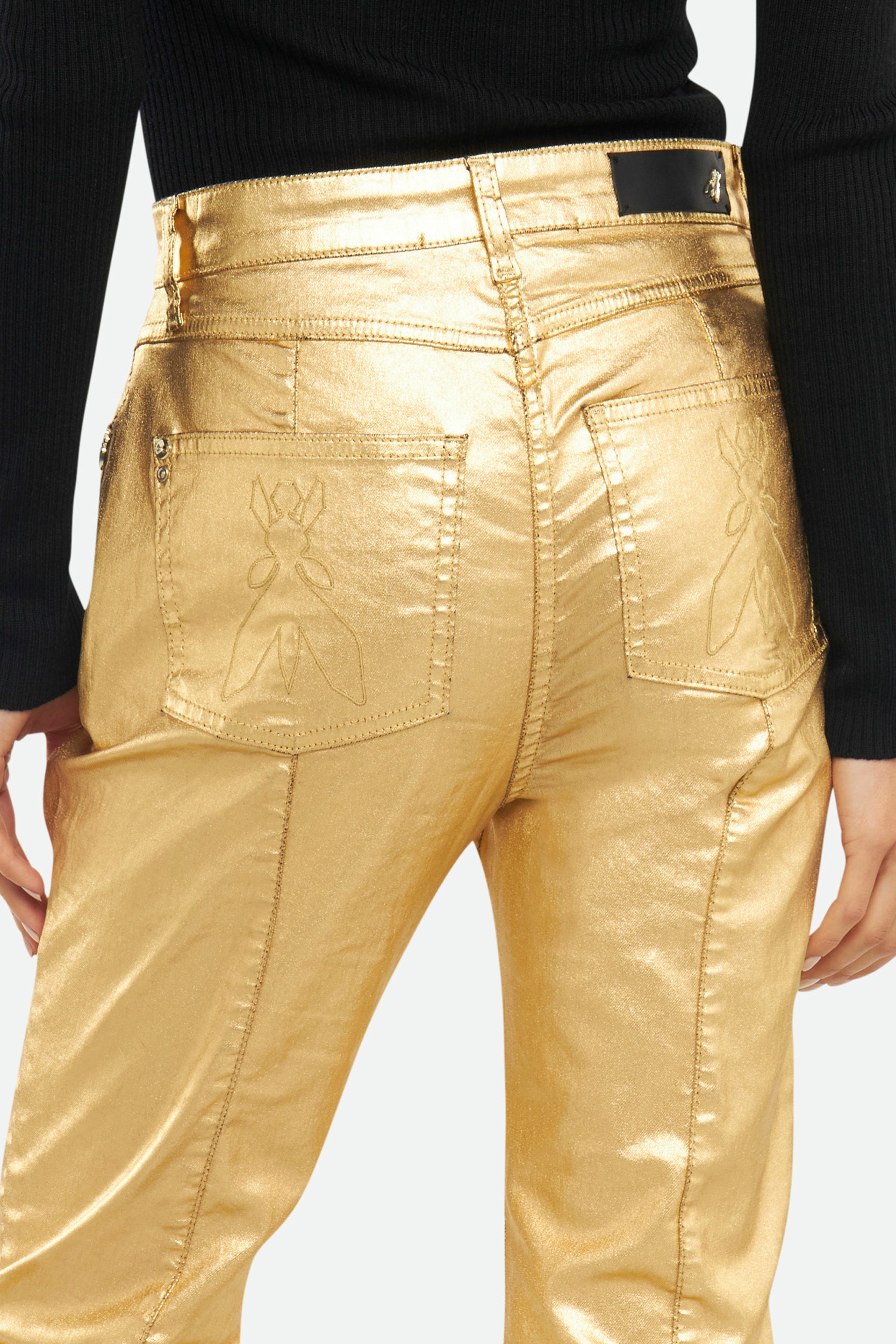Patrizia Pepe Golden Denim