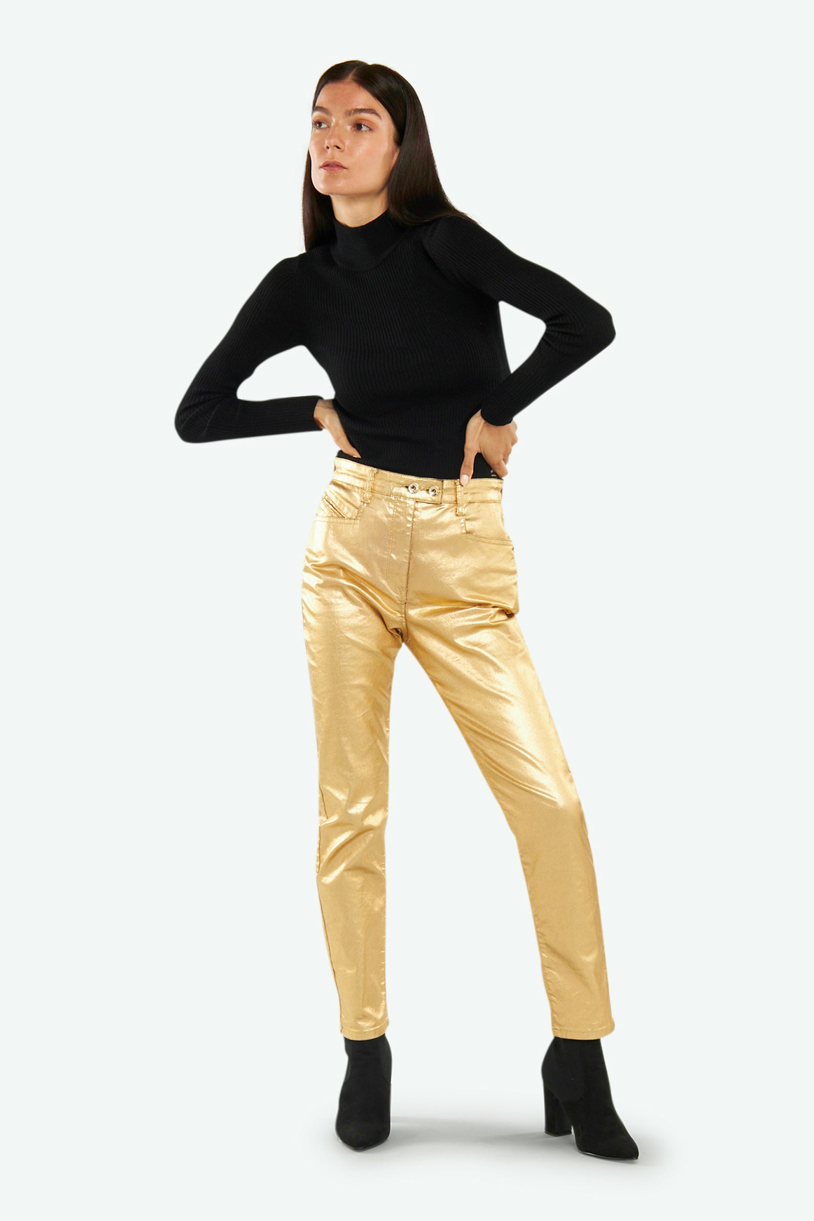 Patrizia Pepe Golden Denim