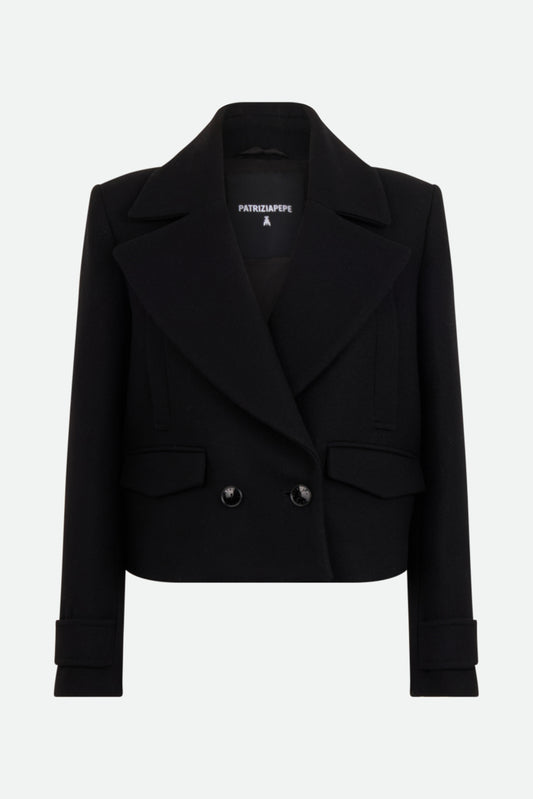 Patrizia Pepe Schwarze Jacke