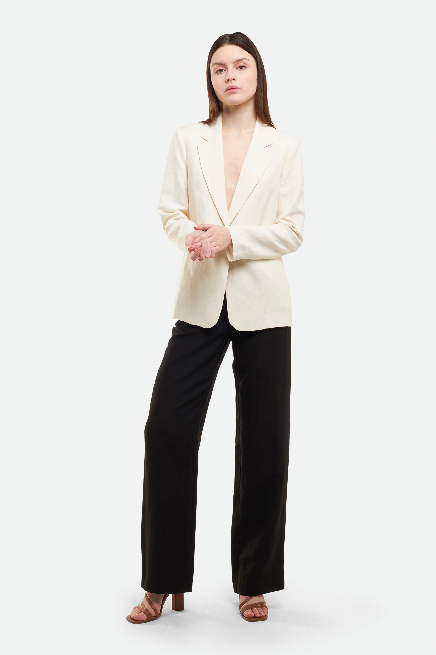 Patrizia Pepe Elfenbeinblazer