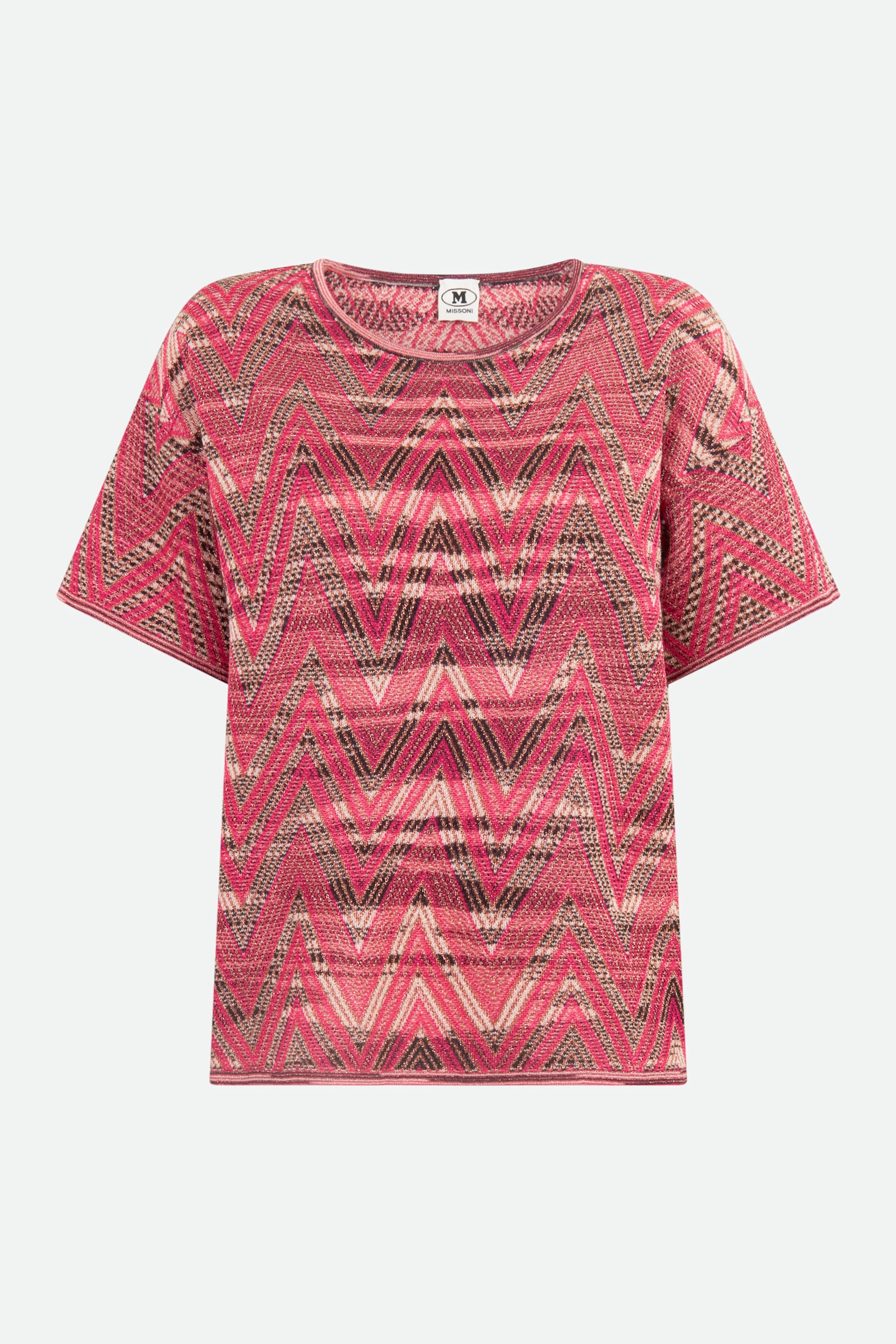 M Missoni Rotes T-Shirt