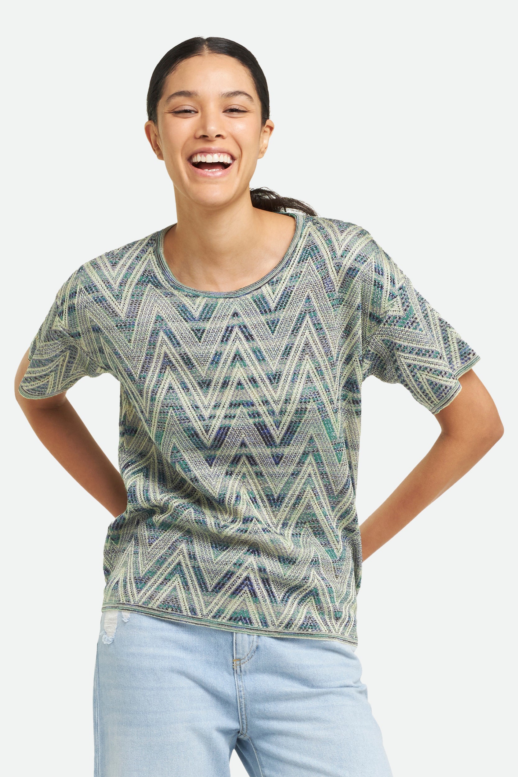 M Missoni Grünes T-Shirt