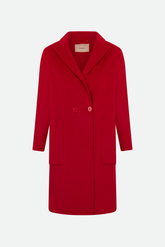 Roter Mantel von Twinset