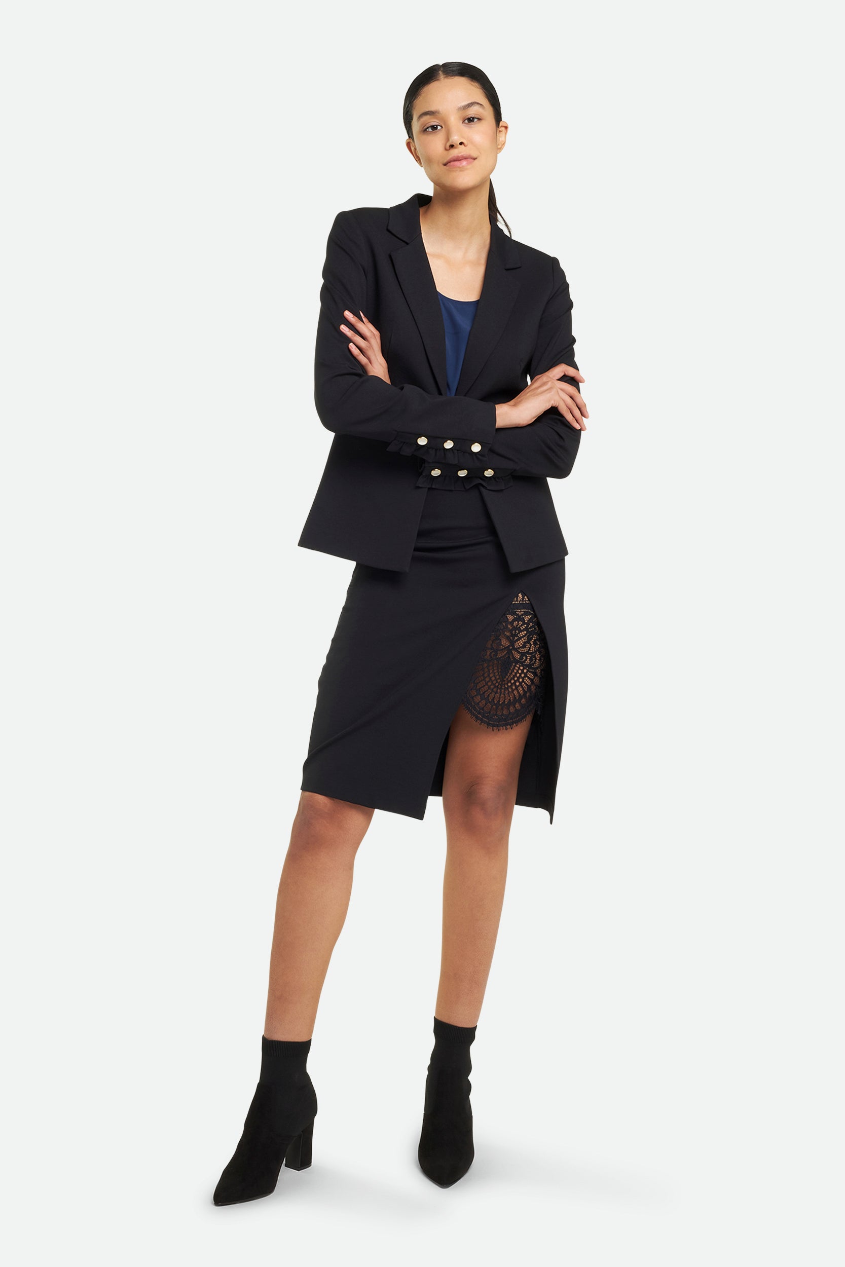 Twinset Blazer Schwarz